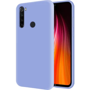 Kzy Xiaomi Redmi Note 8 İçi Kadife Soft Silikon Kılıf - Açık Mavi