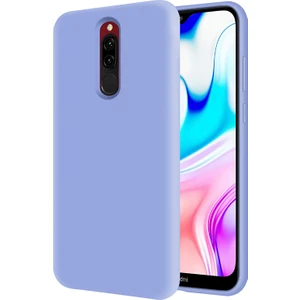 Kzy Xiaomi Redmi 8 İçi Kadife Soft Silikon Kılıf - Açık Mavi