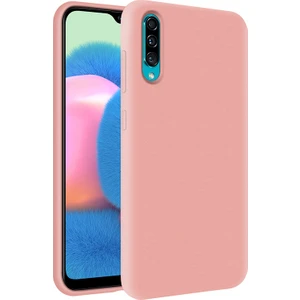 Kzy Samsung Galaxy A30S İçi Kadife Soft Silikon Kılıf - Pembe