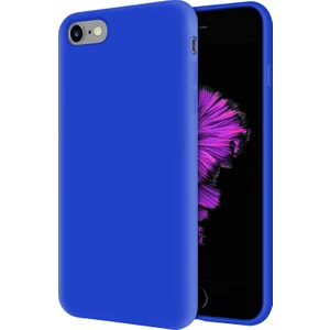 Kzy Apple iPhone 6s Plus İçi Kadife Soft Silikon Kılıf - Mavi