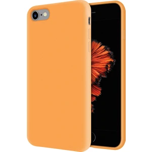 Kzy Apple iPhone 6s İçi Kadife Soft Silikon Kılıf - Turuncu