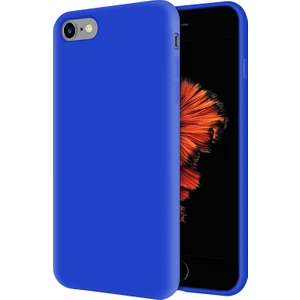 Kzy Apple iPhone 6s İçi Kadife Soft Silikon Kılıf - Mavi