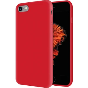 Kzy Apple iPhone 6s İçi Kadife Soft Silikon Kılıf - Kırmızı