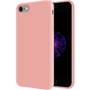 Kzy Apple iPhone 6 Plus İçi Kadife Soft Silikon Kılıf - Pembe