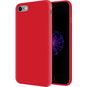 Kzy Apple iPhone 6 Plus İçi Kadife Soft Silikon Kılıf - Kırmızı