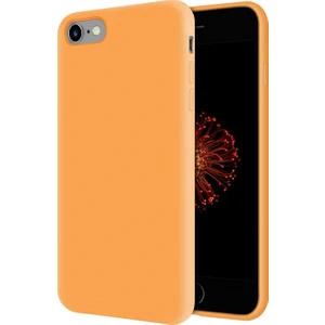 Kzy Apple iPhone 6 İçi Kadife Soft Silikon Kılıf - Turuncu
