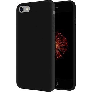 Kzy Apple iPhone 6 İçi Kadife Soft Silikon Kılıf - Siyah