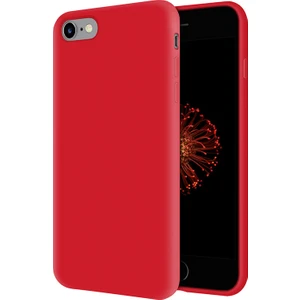 Kzy Apple iPhone 6 İçi Kadife Soft Silikon Kılıf - Kırmızı