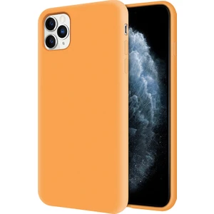 Kzy Apple iPhone 11 Pro İçi Kadife Soft Silikon Kılıf - Turuncu
