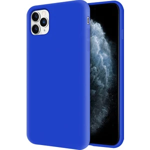Kzy Apple iPhone 11 Pro İçi Kadife Soft Silikon Kılıf - Mavi