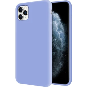 Kzy Apple iPhone 11 Pro İçi Kadife Soft Silikon Kılıf - Açık Mavi