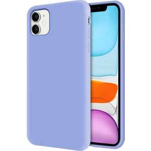 Kzy Apple iPhone 11 İçi Kadife Soft Silikon Kılıf - Açık Mavi