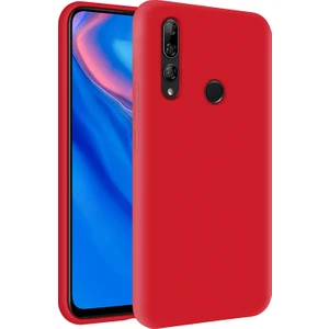 Kzy Huawei Y9 Prime 2019 İçi Kadife Soft Silikon Kılıf - Kırmızı