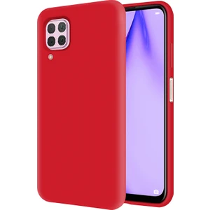 Kzy Huawei P40 Lite İçi Kadife Soft Silikon Kılıf - Kırmızı