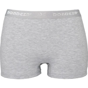 Kadın 3 Adet Penye Pamuklu  Boxer