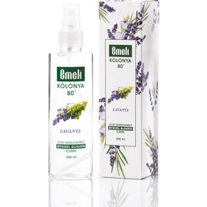 Gliserinli Kolonya Lavanta 200 ml Sprey
