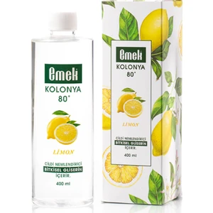 Gliserinli Kolonya Limon 400 ml