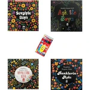 Ema Yetişkin Boyama Kitabı Seti  No:23