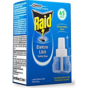 Elektro Likit Yedek Şişe 45 Gece 27.4 ml