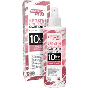 Softto Plus Extra Yıpranmış Saçlar Için Onarıcı Saç Sütü (Keratin&collagen) 250 ml