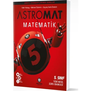 Irrasyonel Yayınları 5. Sınıf Astromat Matematik Yeni Nesil Soru Bankası