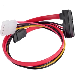 7+15 22 Pin Power/data Sata To 4-Pin Ide Molex Power Sata Port Konnektör Kablo