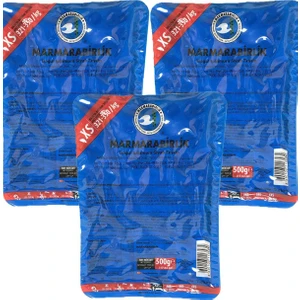 Extra Siyah Zeytin 321-350 (Xs) 500  gr Vakumlu 3'lü