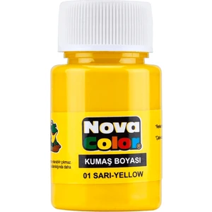 Nova Color Kumaş Boyası 12 Şişe Tek Renk