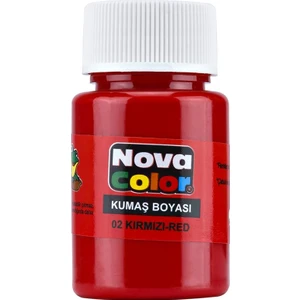 Nova Color Kumaş Boyası 12 Şişe Tek Renk