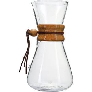 Glory Cam Kahve Demleme Ahşap Aparatlı 850 Ml