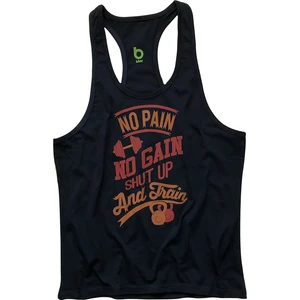 Fitness Gym Tank Top Sporcu Atleti Train Siyah