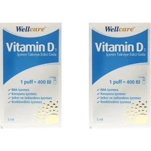 Vitamin D3 400 Iu 5 ml Sprey -