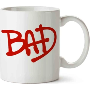 Art Hediye Michael Jackson Bad Kupa Bardak