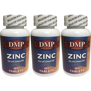 Zinc Gluconate Çinko Glukonat 3 Adet 120 Tablet