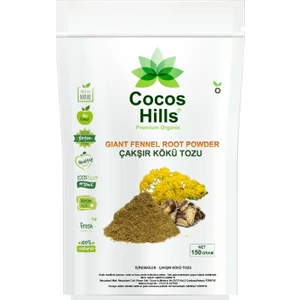 Cocos Hills Giant Fennel Root Powder Çakşır Kökü Tozu 150 gram