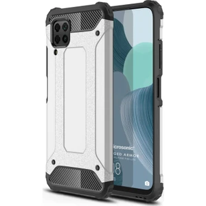 Huawei P40 Lite Kılıf Rugged Armor Gümüş