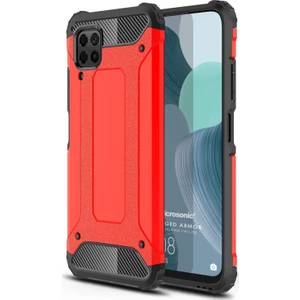 Huawei P40 Lite Kılıf Rugged Armor Kırmızı