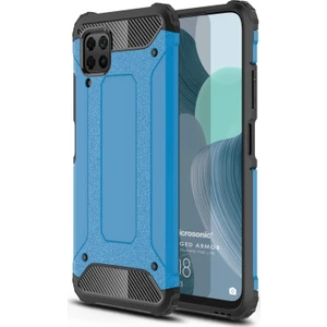 Huawei P40 Lite Kılıf Rugged Armor Mavi