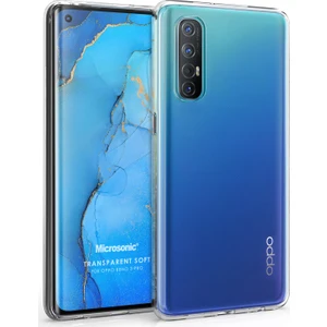 Oppo Reno 3 Pro Kılıf Transparent Soft Şeffaf
