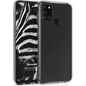Samsung Galaxy A21s Kılıf Transparent Soft Şeffaf