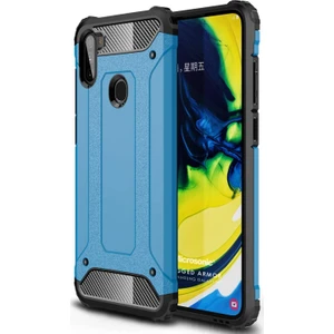 Samsung Galaxy M11 Kılıf Rugged Armor Mavi