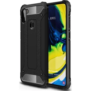 Samsung Galaxy M11 Kılıf Rugged Armor Siyah