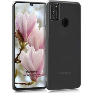 Samsung Galaxy M21 Kılıf Transparent Soft Şeffaf