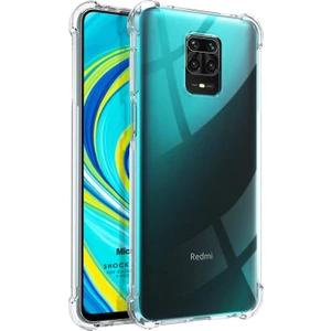Shock Absorbing Kılıf Xiaomi Redmi Note 9 Pro Max Şeffaf