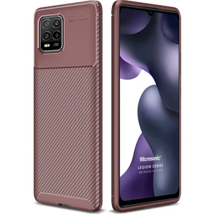 Xiaomi Mi 10 Lite Kılıf Legion Series Kahverengi