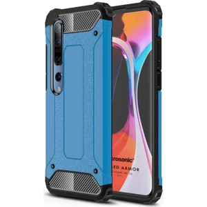 Xiaomi Mi 10 Pro Kılıf Rugged Armor Mavi