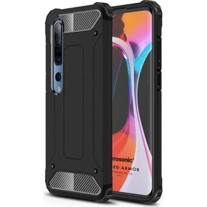 Xiaomi Mi 10 Pro Kılıf Rugged Armor Siyah