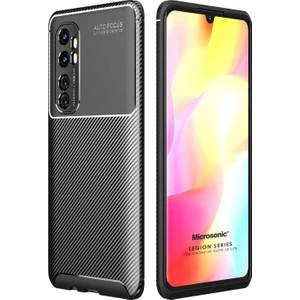 Xiaomi Mi Note 10 Lite Kılıf Legion Series Siyah