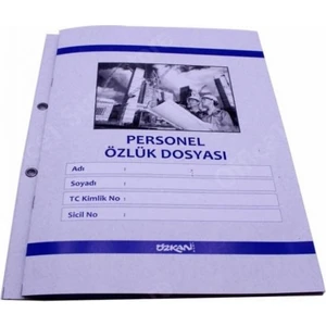 Personel Özlük Dosyası 10'lu