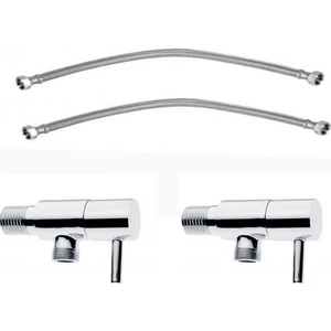 Klozet Montaj Seti 70 cm Flex Hortum  Çubuk Taharet 2 Li
